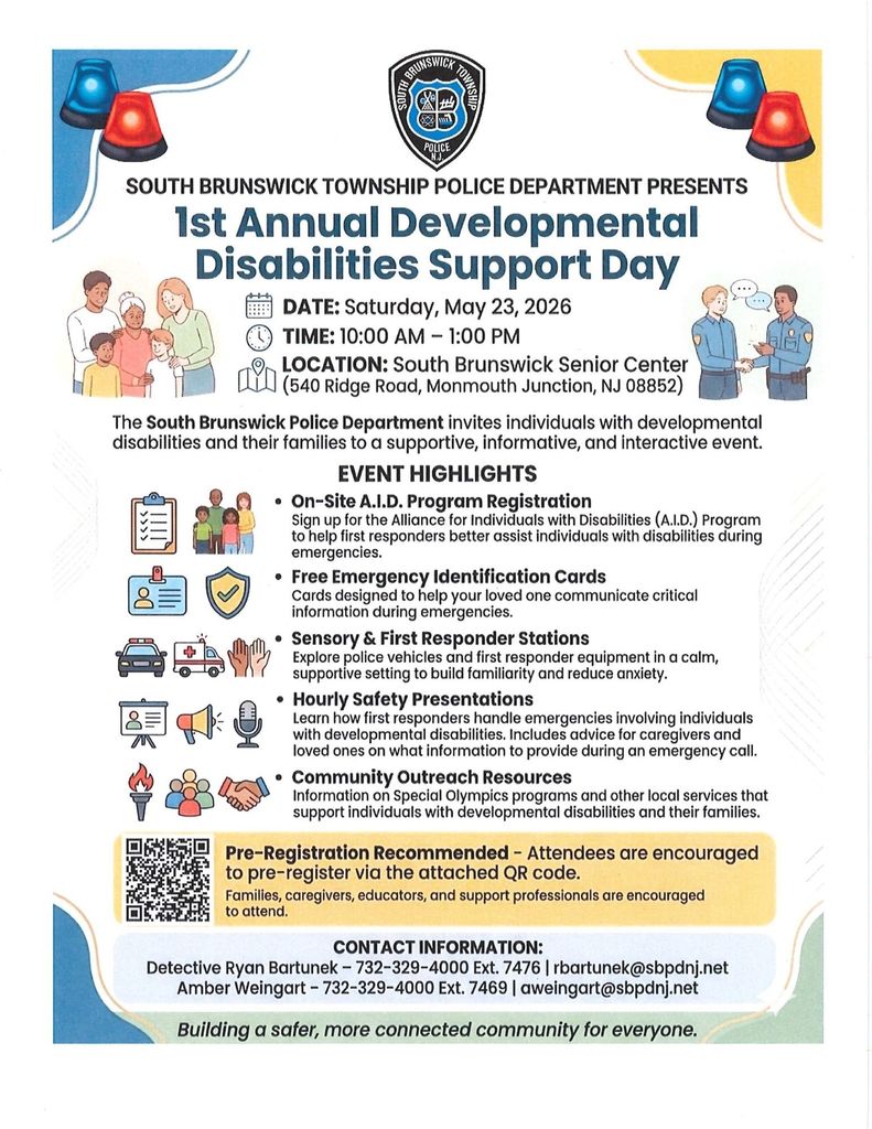 SBPD Presents 1st Annual Developmental Disabilities Support Day