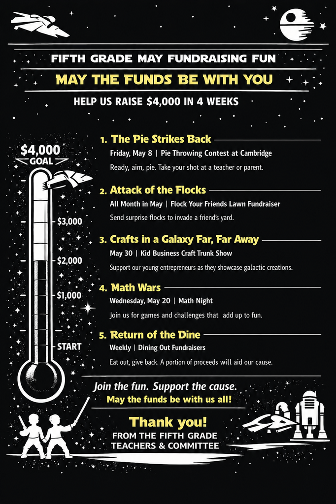 Fifth Grade Fundraising