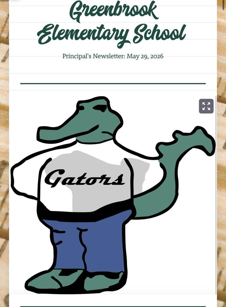 Greenbrook Gator Mascot