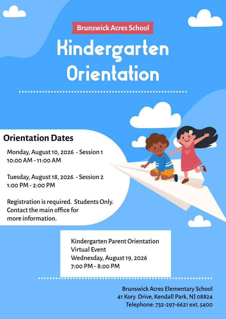 Kindergarten Orientation