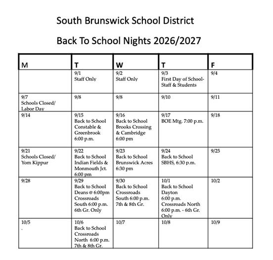 BacktoSchoolNights