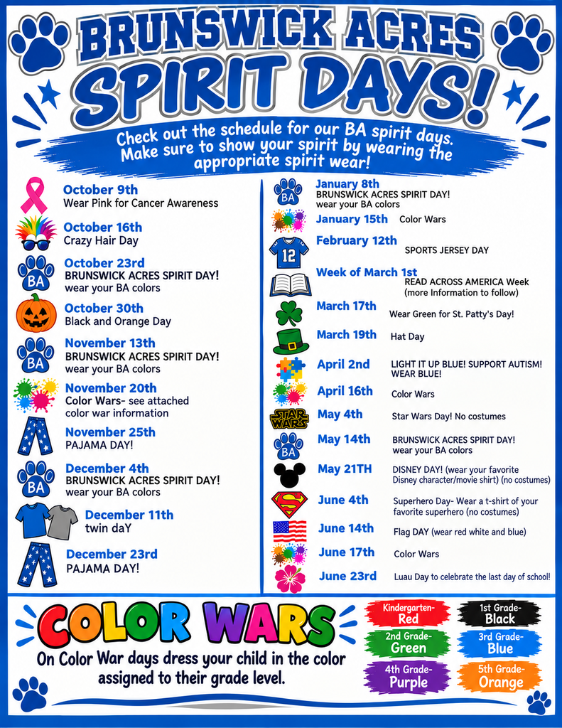 Spirit Days
