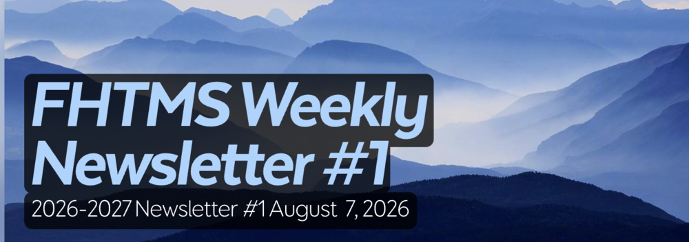 Family Newsletter #1