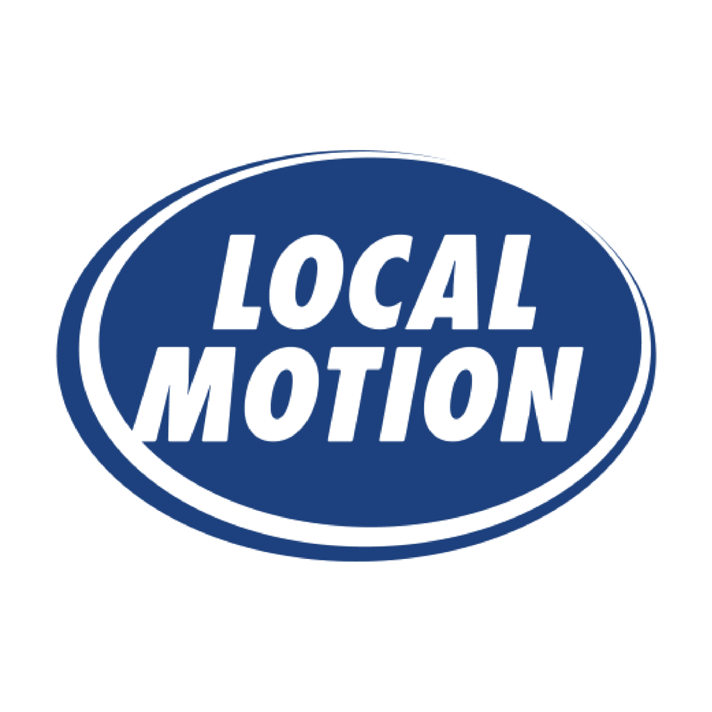 Local Motion Logo Graphic. Local Motion makes it safe, accessible, and fun for everyone to bike, walk, and roll in Vermont.