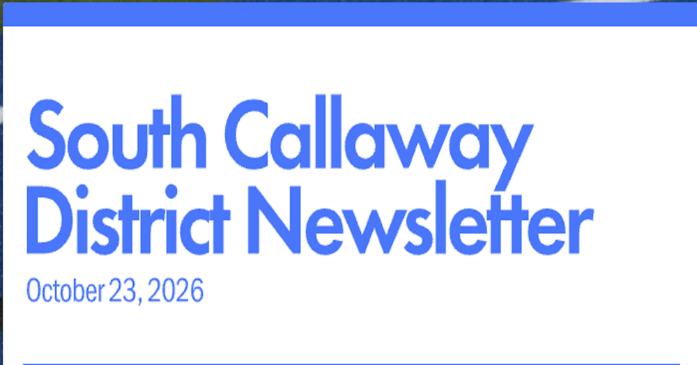 SC District Newsletter October 23, 2026