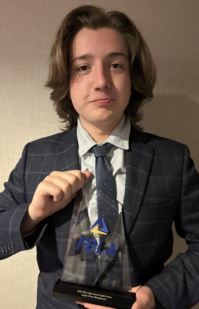 Jack with award