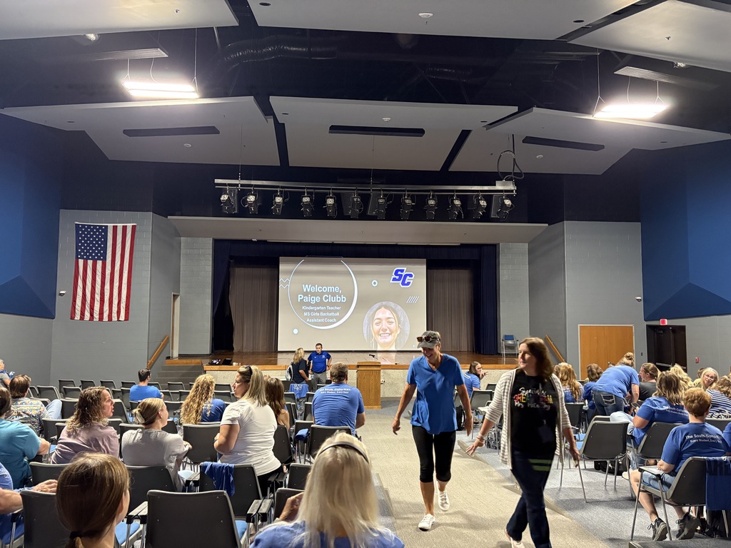 Getting ready for Day 1 PD.