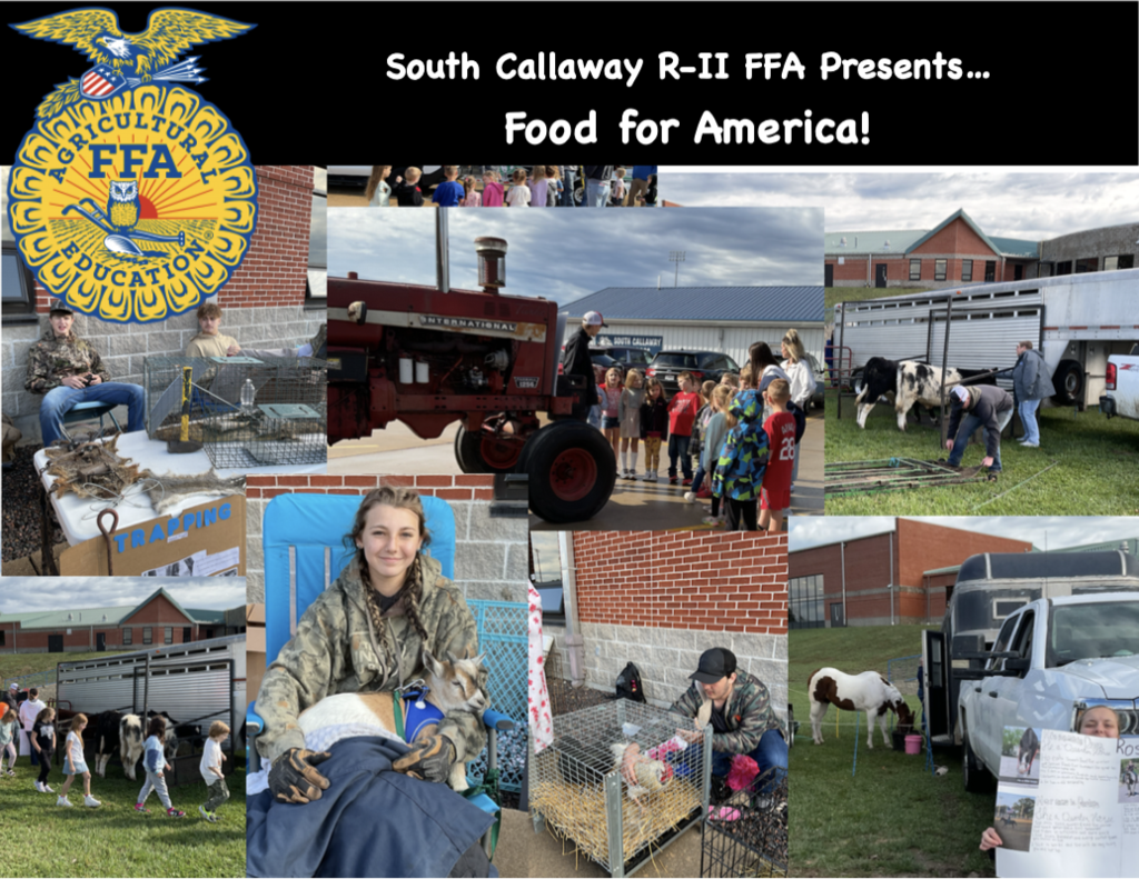 South Callaway R-II FFA Presents...Food for America!