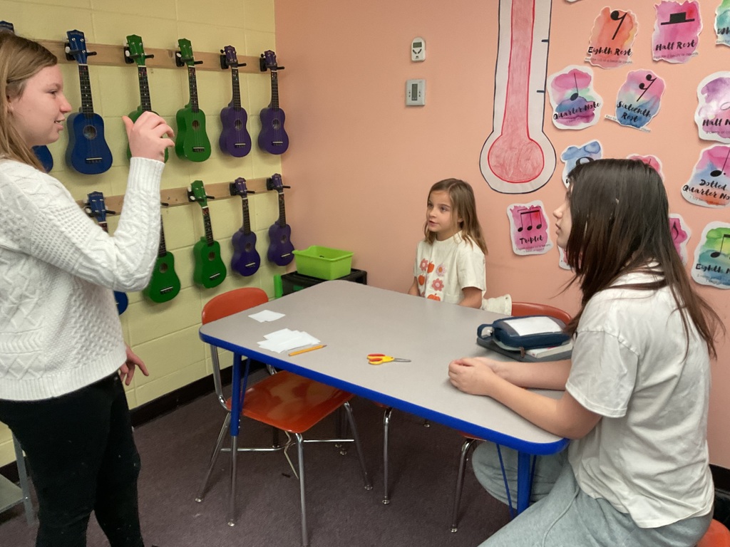 Each student from the Intro to ASL class created their own game to reinforce spelling.
