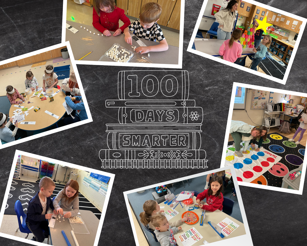 100 Days Smarter - EC Celebrating 100th day of school