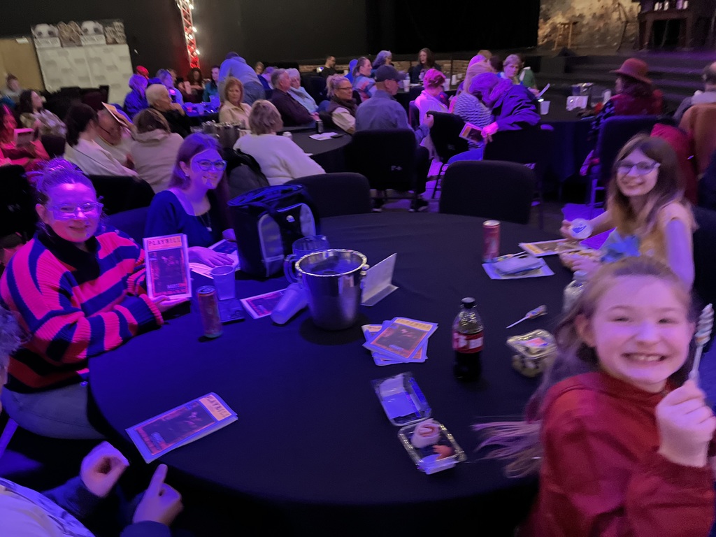 The South Callaway Middle School Drama Club recently took a trip to Capital City Productions on March 7th to see a performance of Hadestown: Teen Edition.