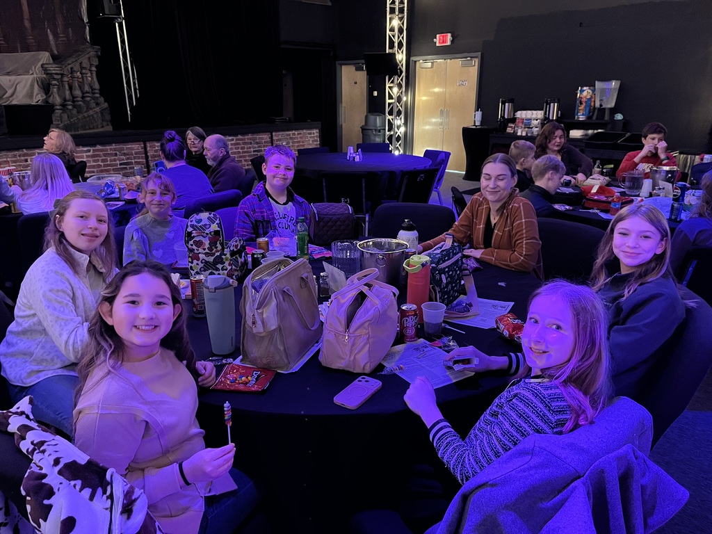 The South Callaway Middle School Drama Club recently took a trip to Capital City Productions on March 7th to see a performance of Hadestown: Teen Edition.