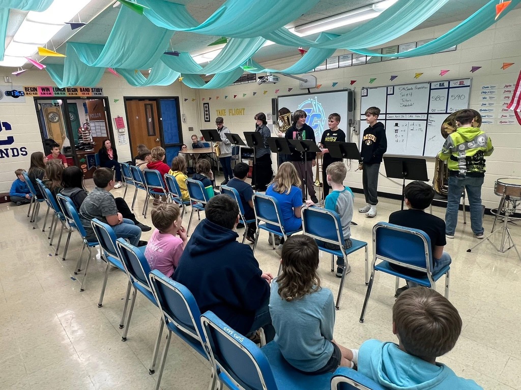 5th grade new class options for 6th grade including Band