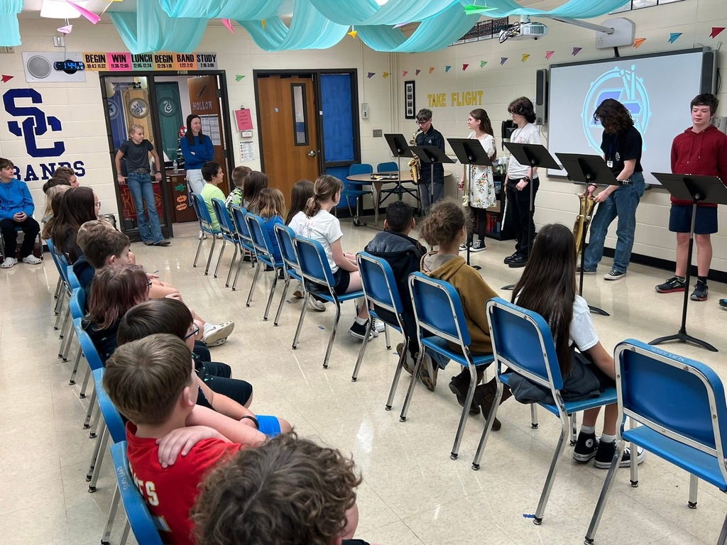 5th grade new class options for 6th grade including Band