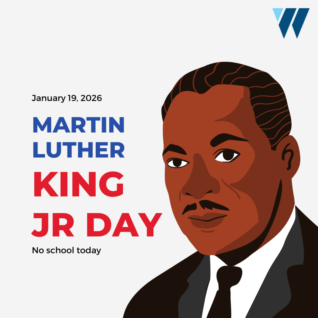 Martin Luther King day graphic