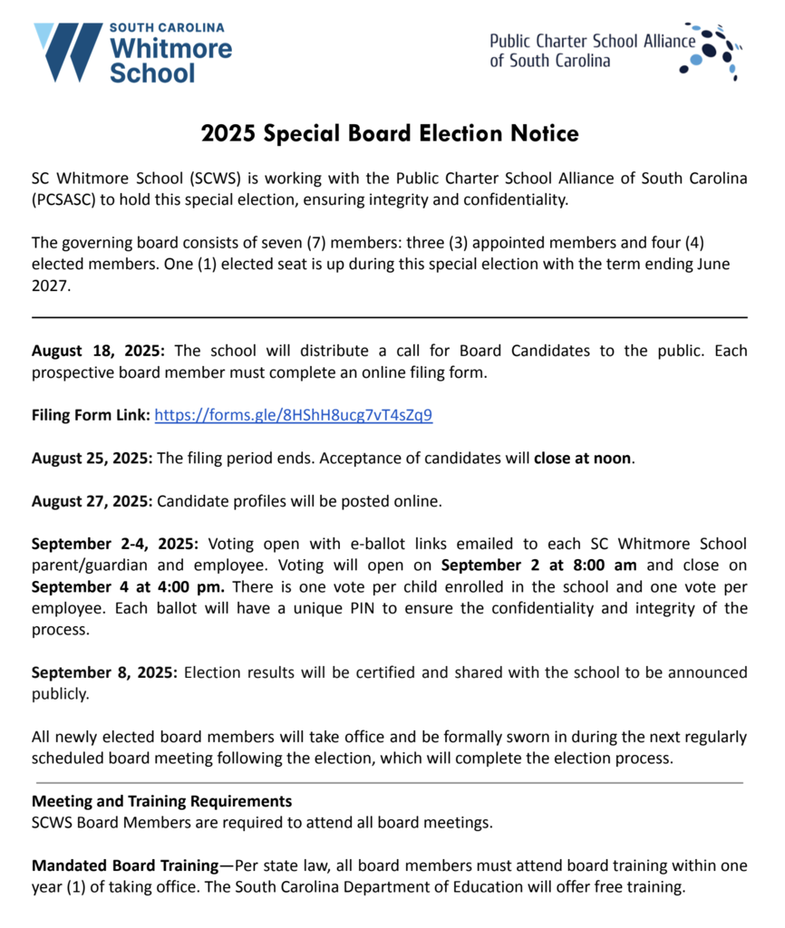Board Election Information
