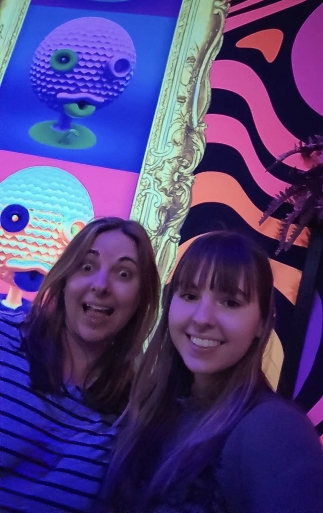 Jones and her daughter