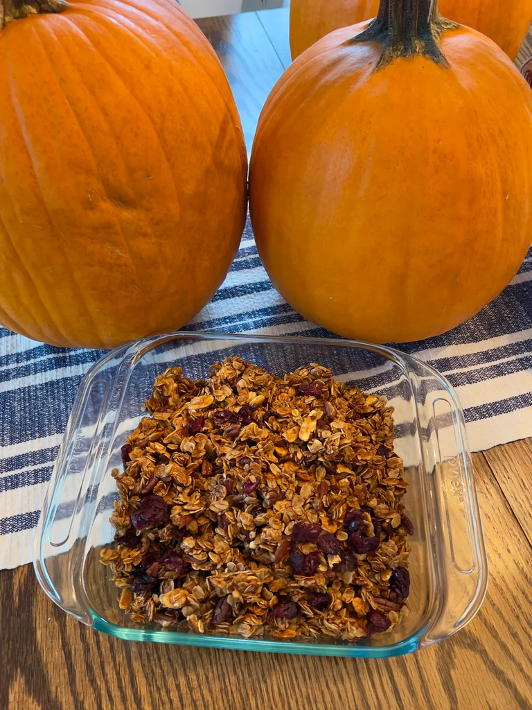 Homemade harvest granola