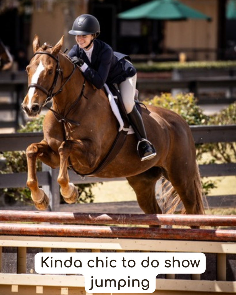 student show jumping