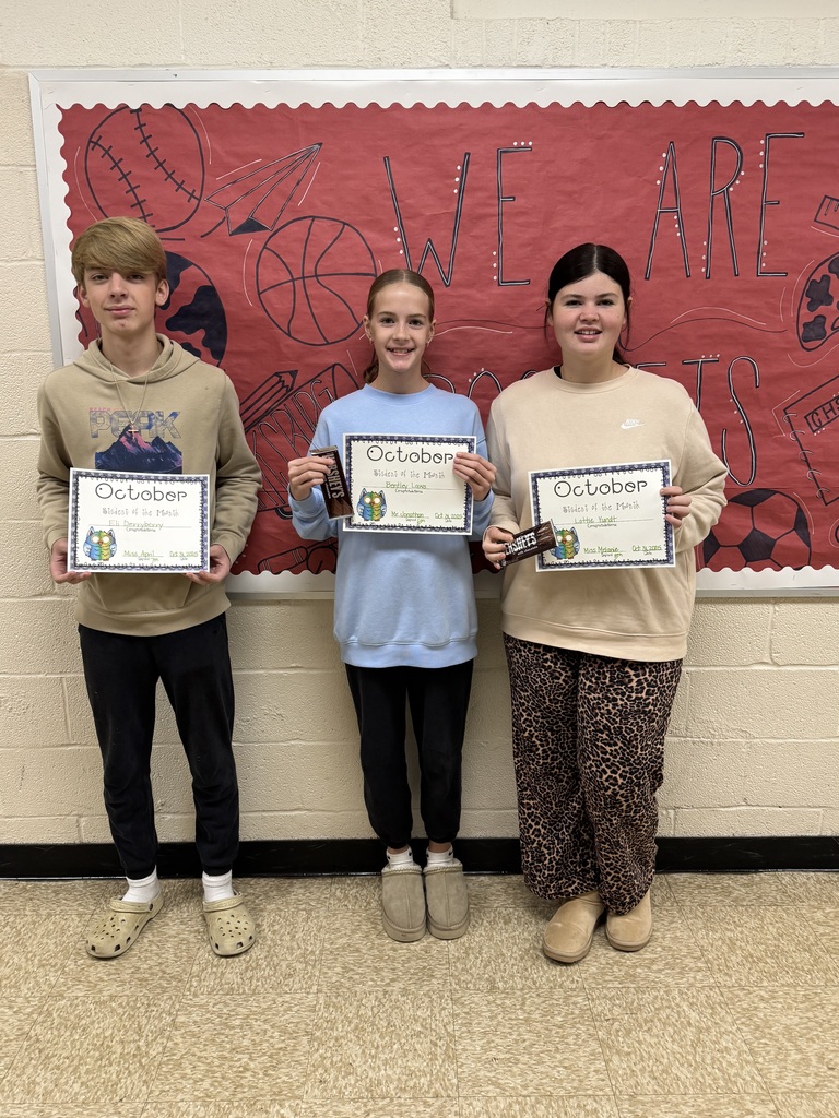 Students of the month