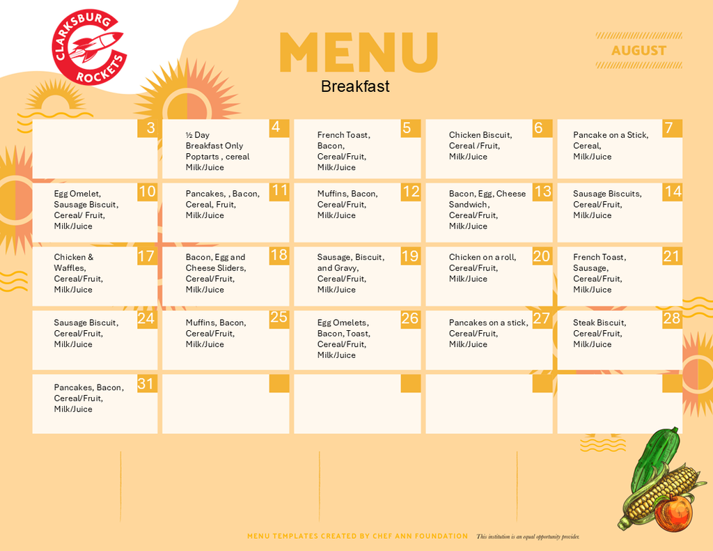 August Breakfast