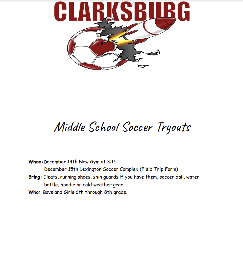 soccer tryouts