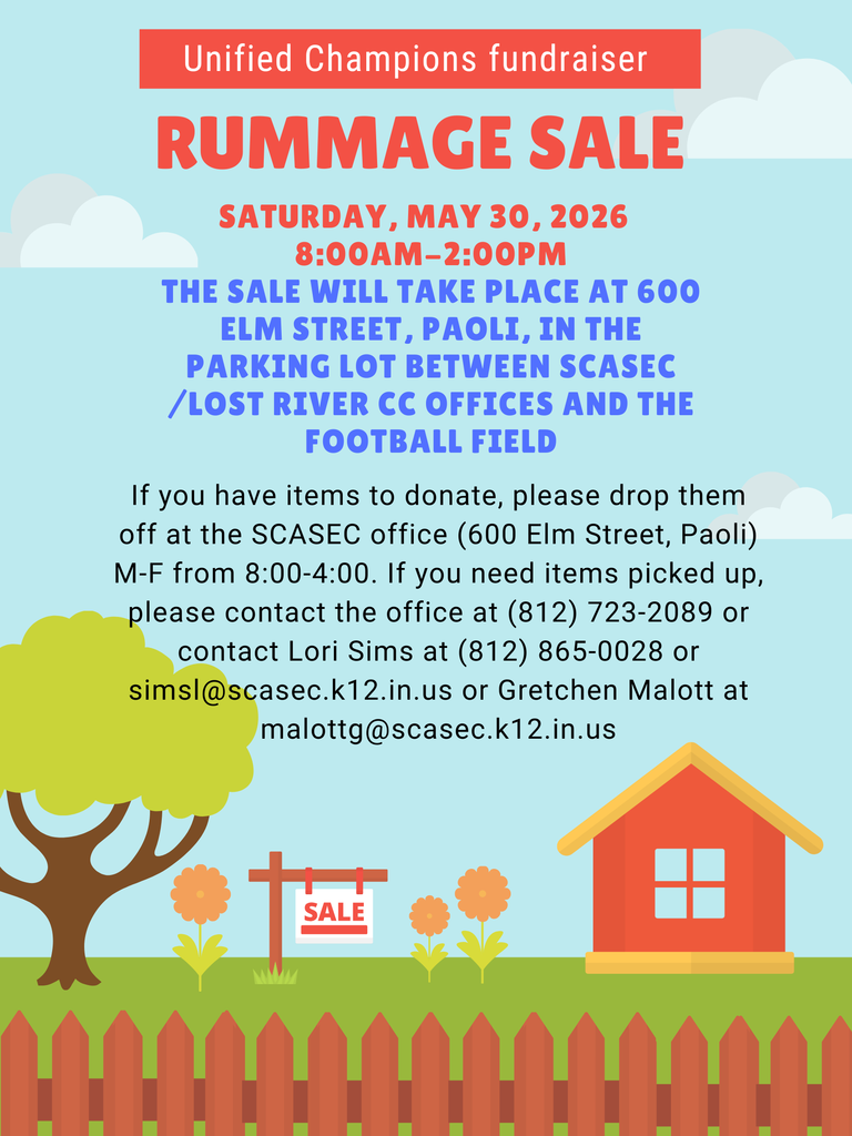 Rummage sale flyer