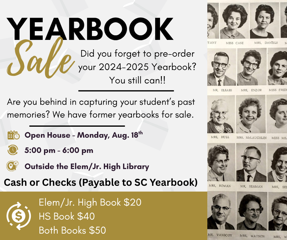 Yearbook Sale
