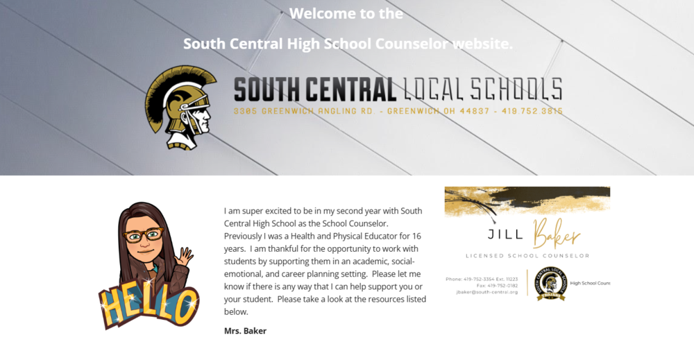 School Counselor Update