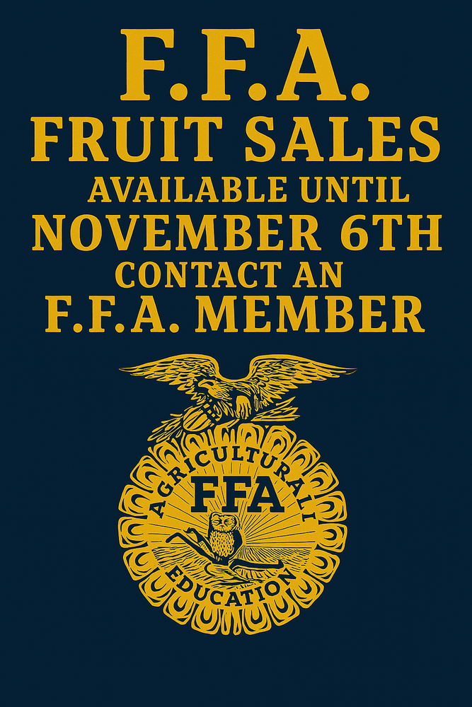 Fruit Sales 2025-26