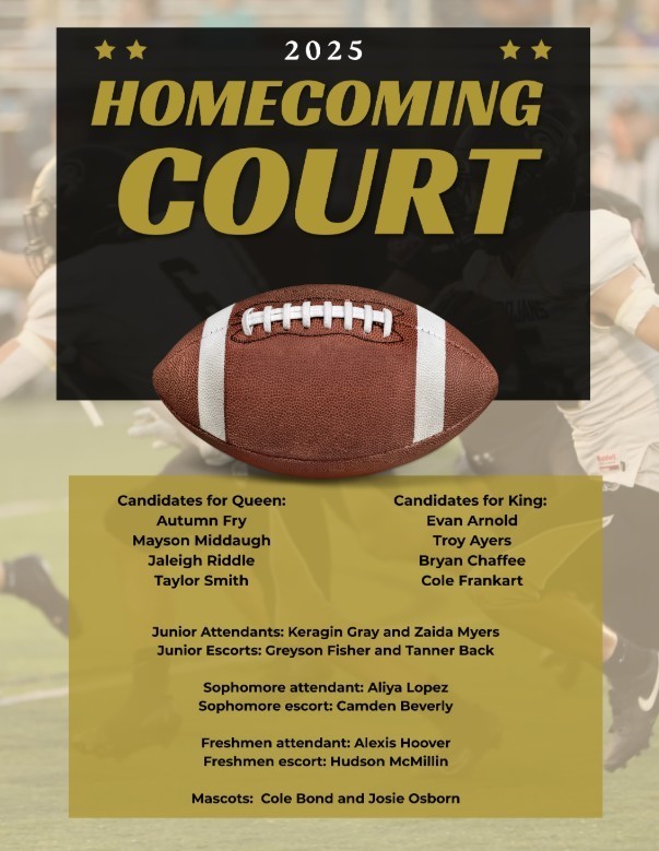 Homecoming Court 2025