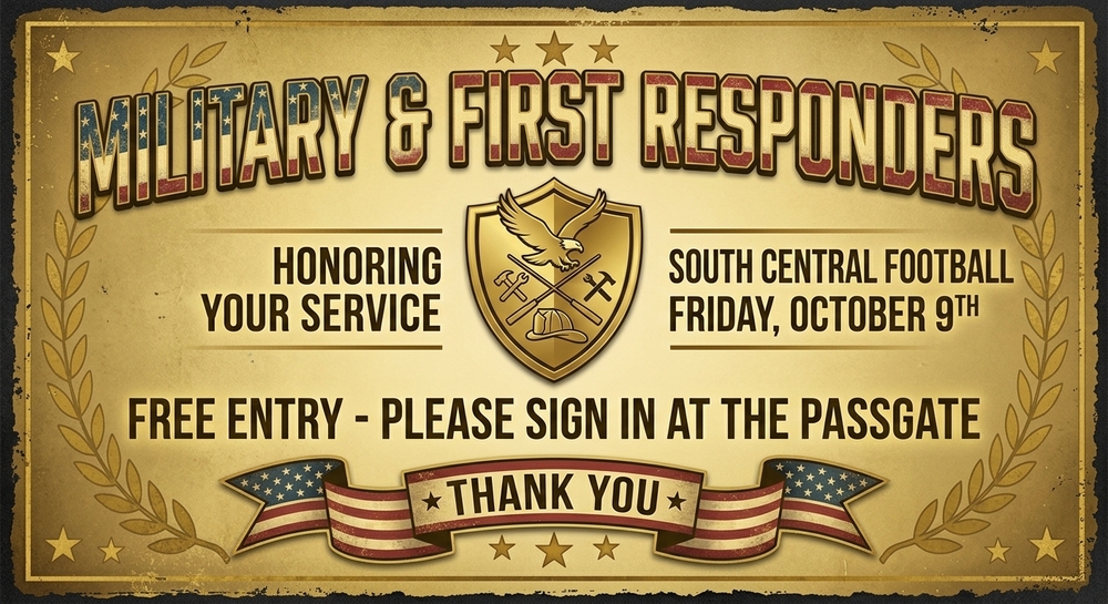Military & First Responder Night 10-9-26