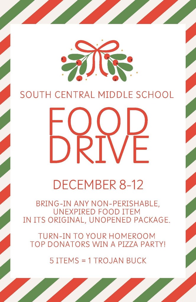 food drive flyer
