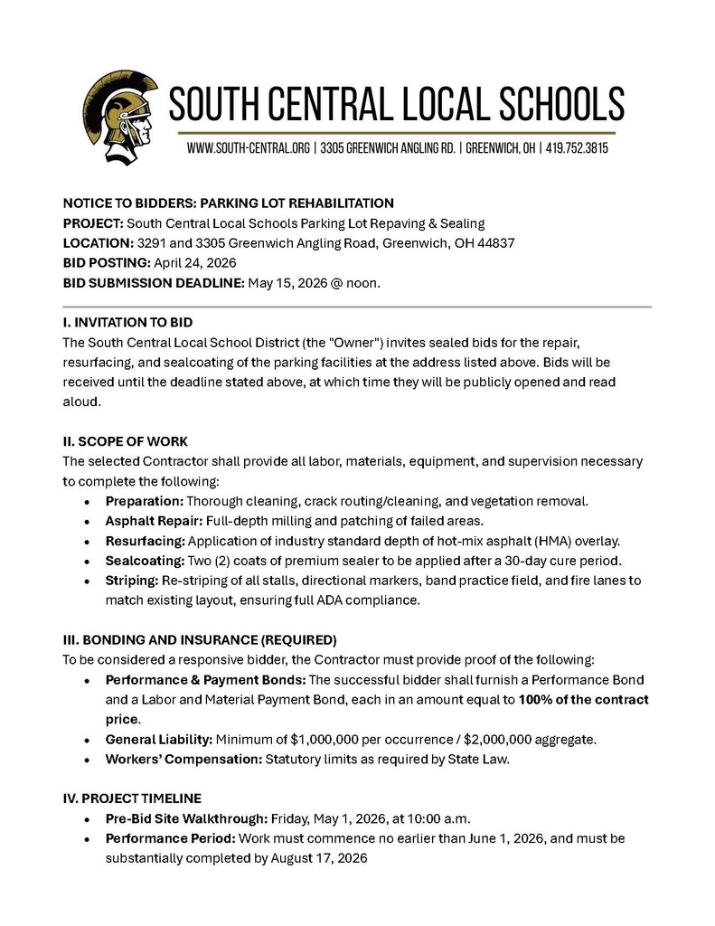 bid sheet page 1