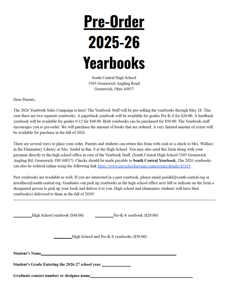 Order Form