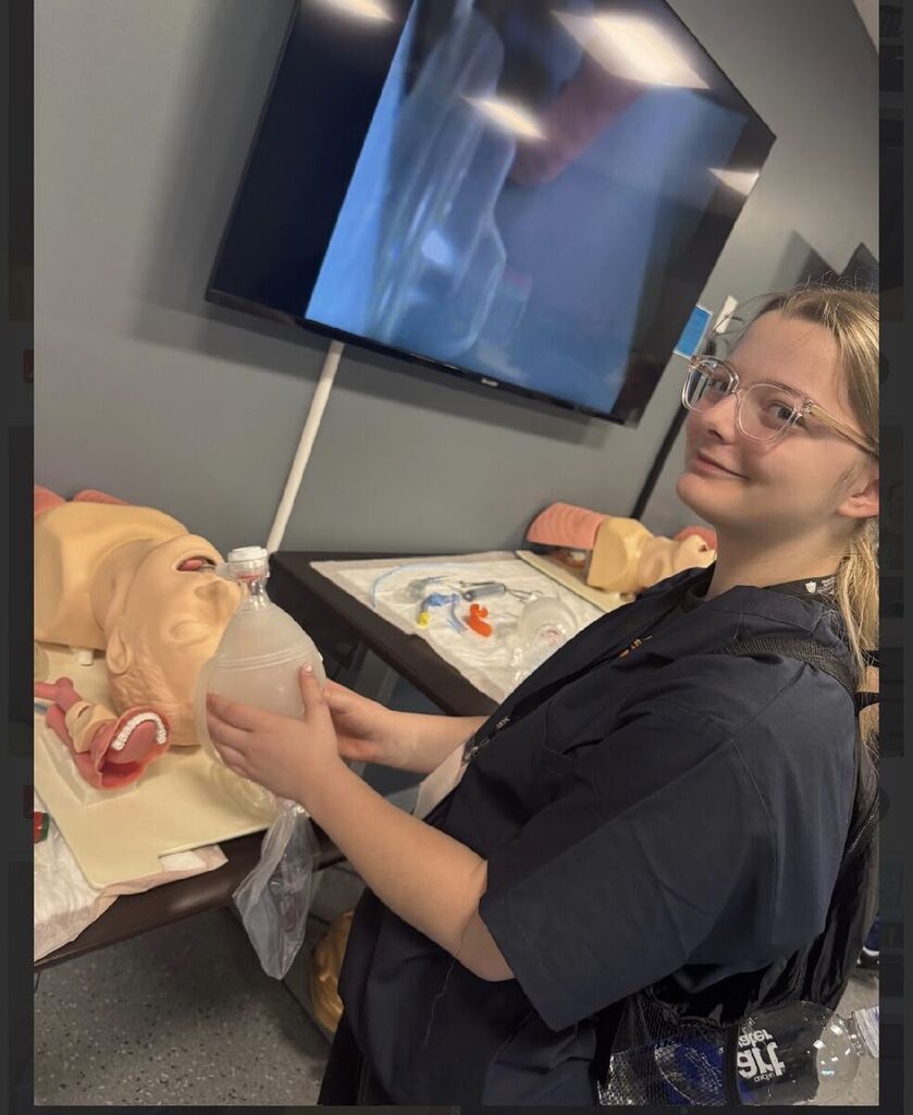 lily at camp med 1