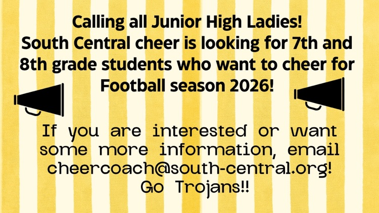 junior high cheer opening