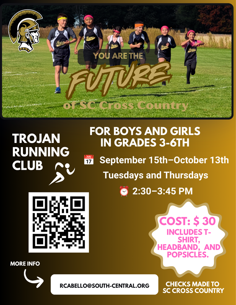 running club flyer