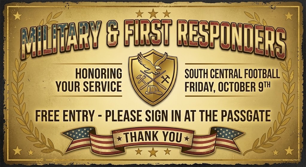 Military & First Responder Night 10-9-26