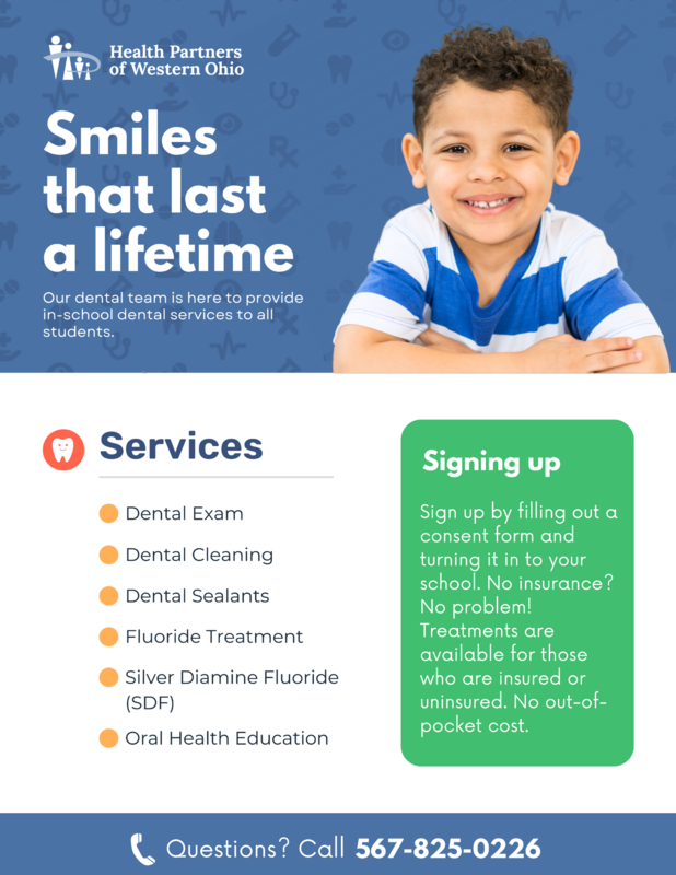 Dental Van Outreach Flyer