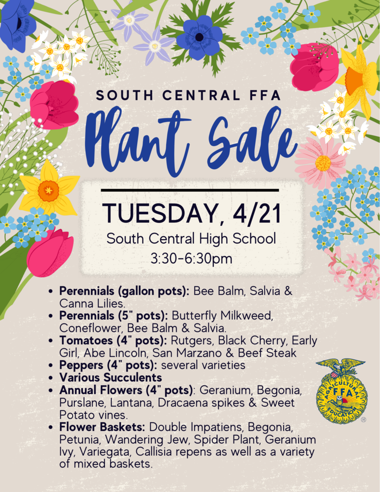 FFA Plant Sale