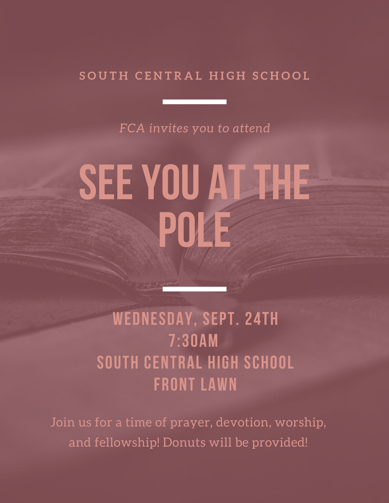 See You At The Pole Flyer