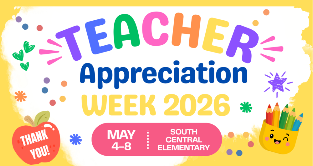 Teacher appreciation May 4-8