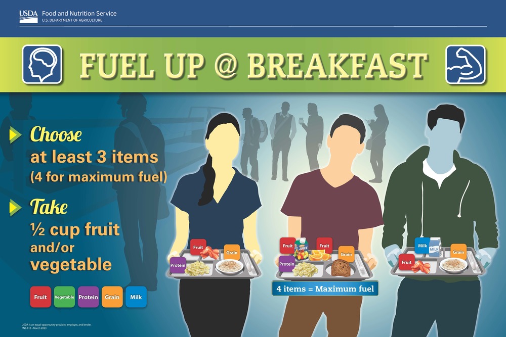 Fuel up with school breakfast!