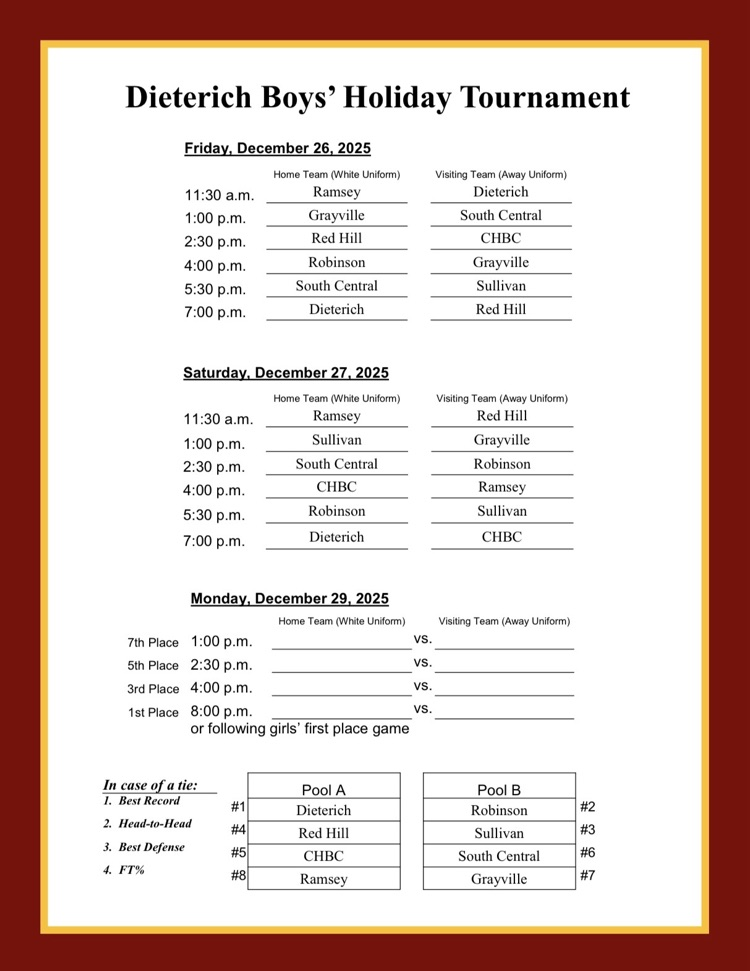 holiday tourney 