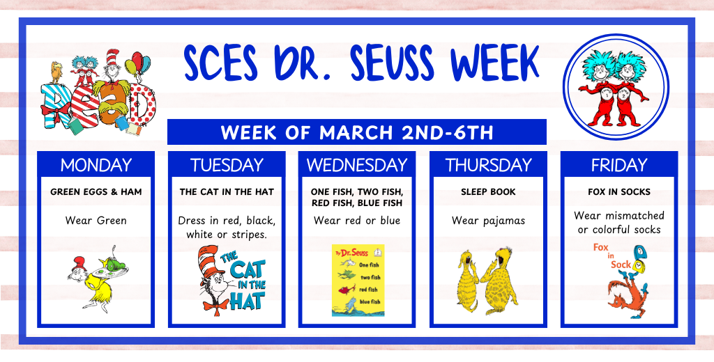 Dr. Seuss Week at SCES