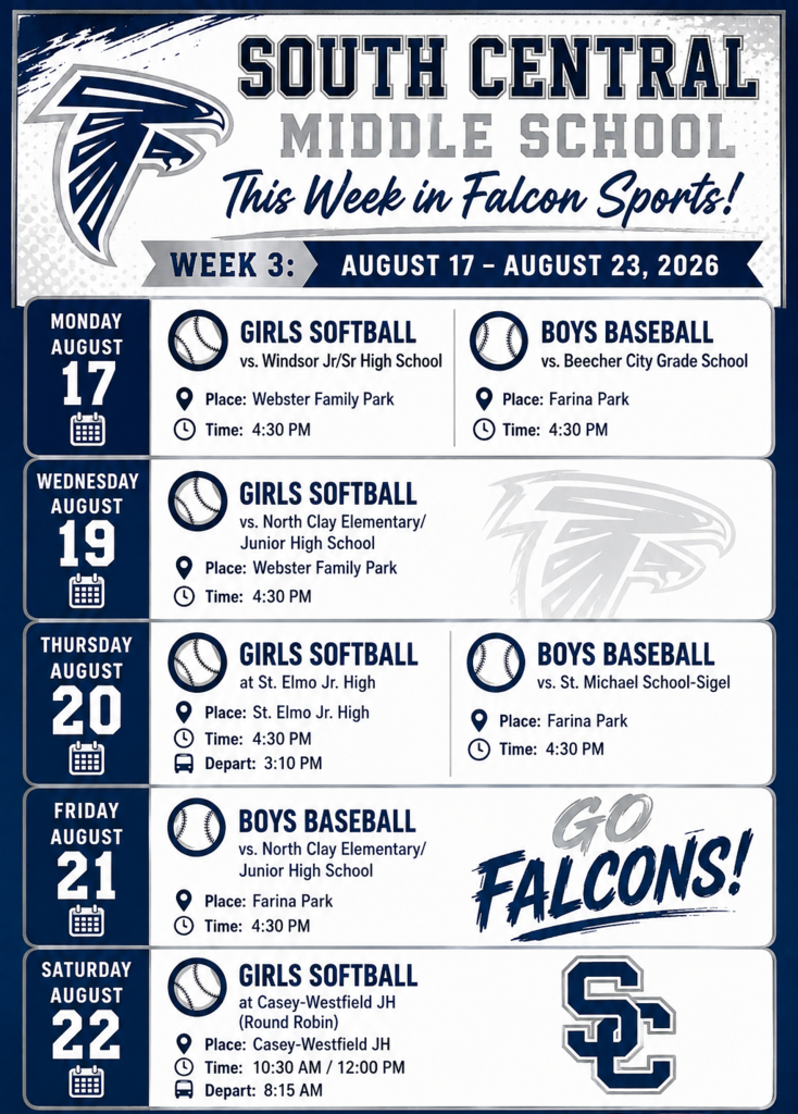 MS sports schedule