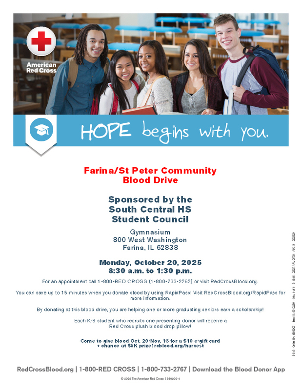 Blood Drive Flyer