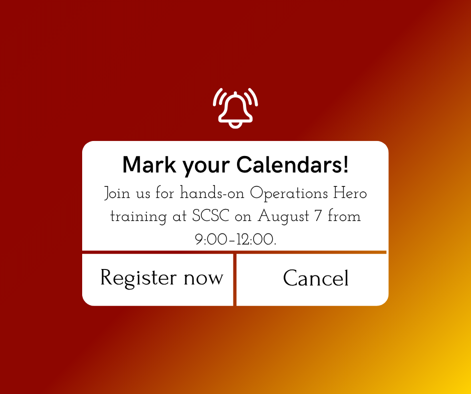 Operations Hero Training