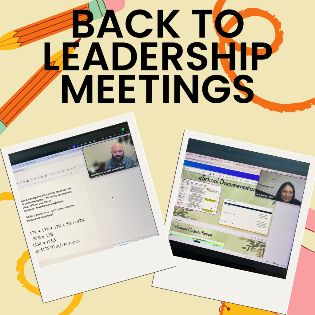 SCSC  Leadership Zoom